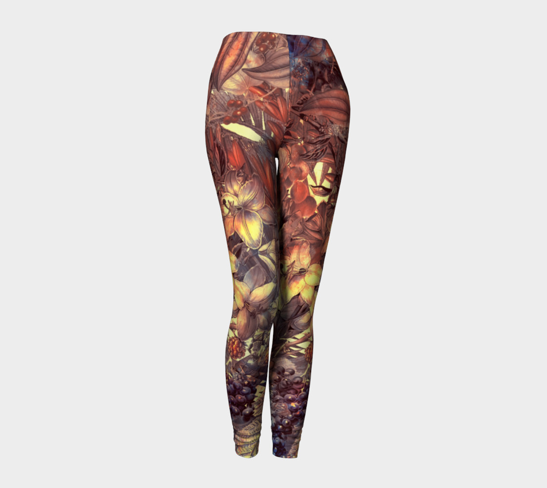 leggings magic flowers preview #1