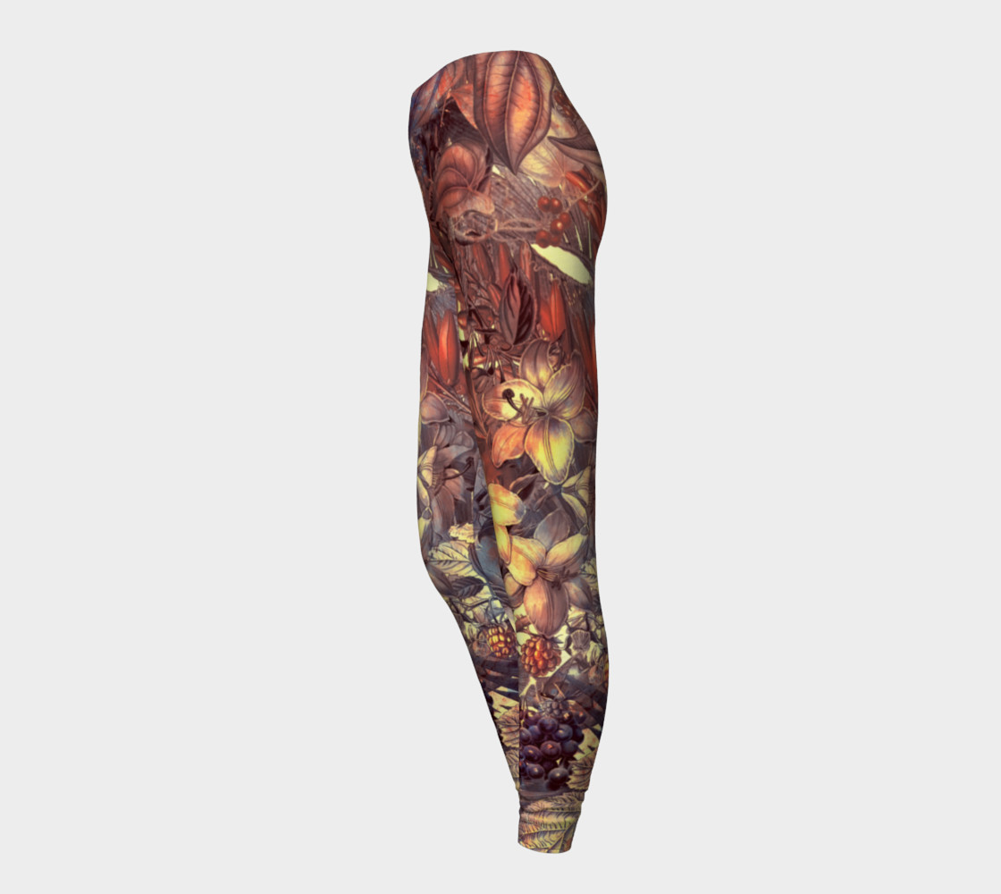 leggings magic flowers preview #3