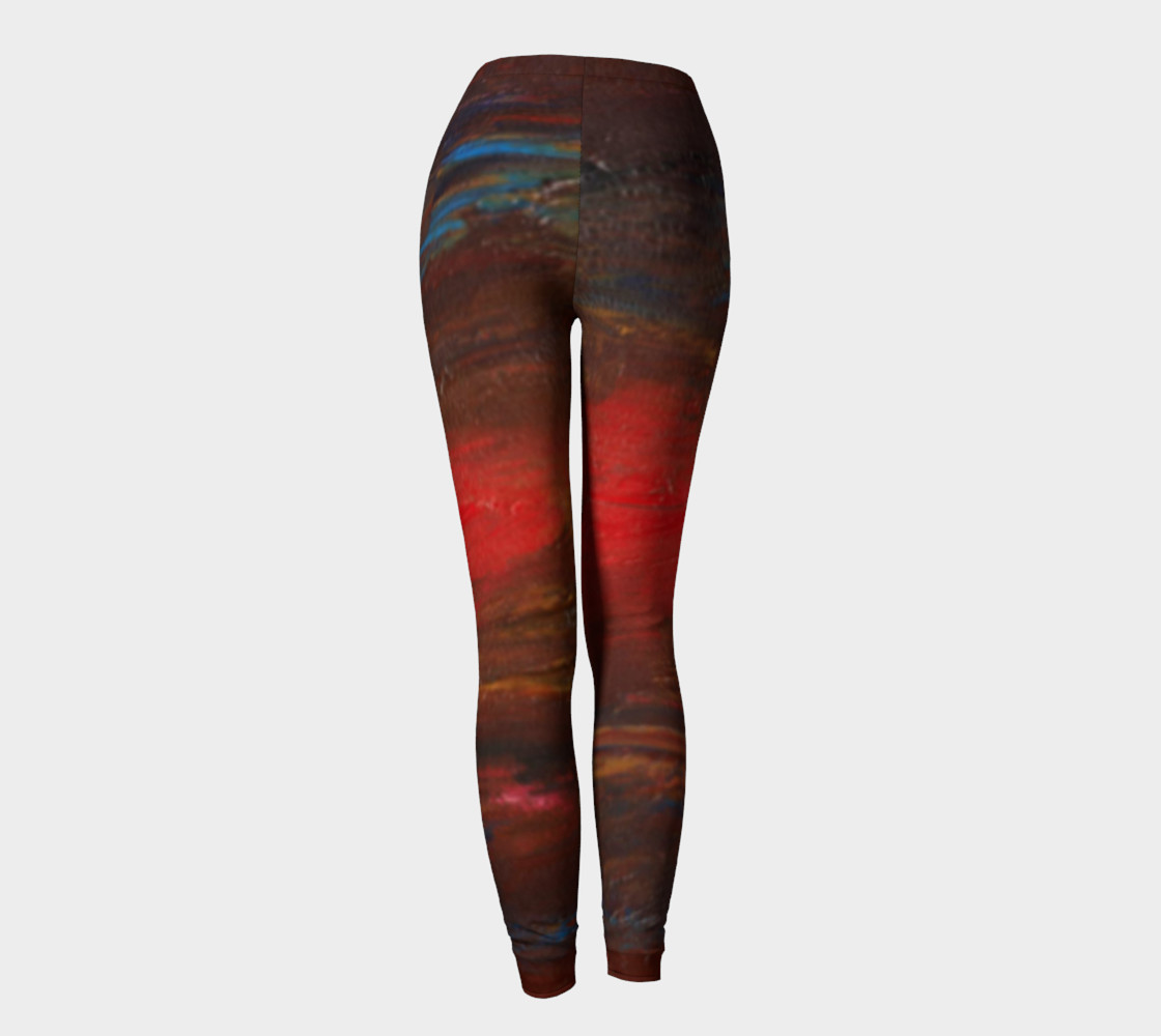 Crimson Ocean Leggings preview #4