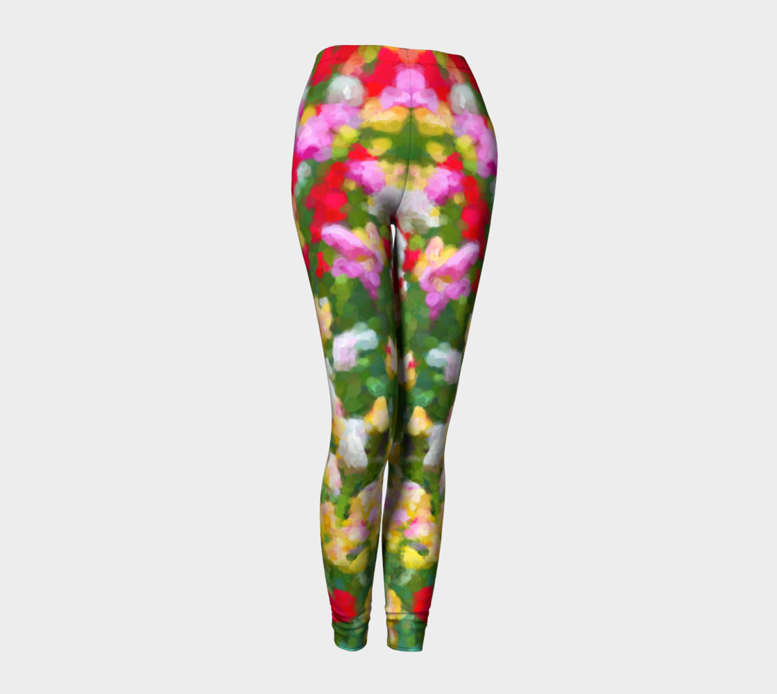 Painted Tulips Leggings preview #1