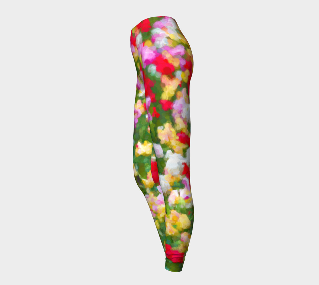 Painted Tulips Leggings preview #3