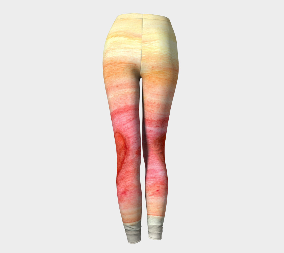 Radiating Heart Leggings preview #4