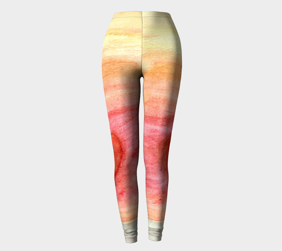 Radiating Heart Leggings preview #2