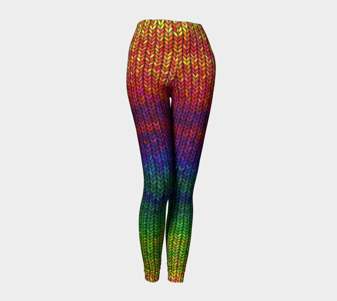 Rainbow Knit Photo preview #1
