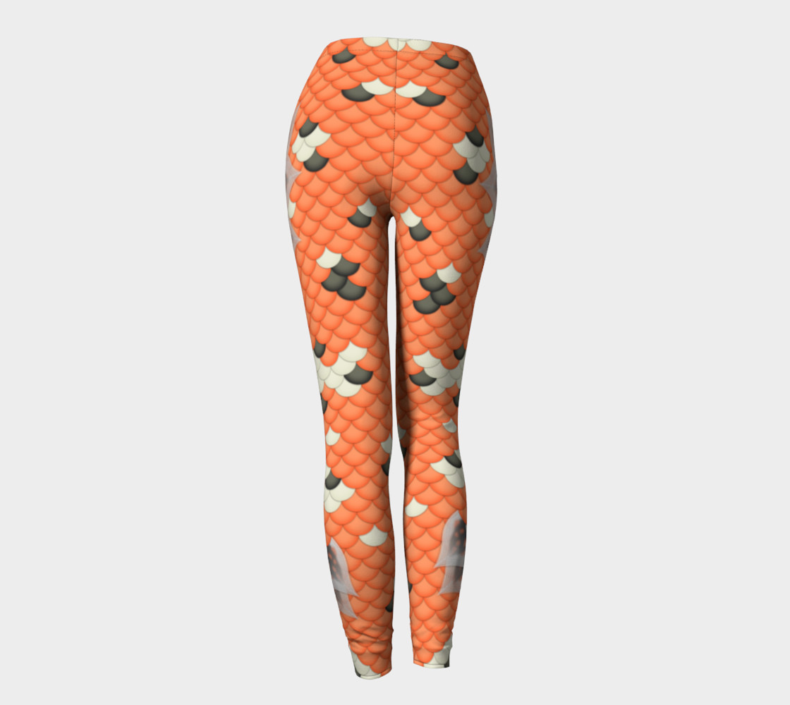 Koi Mermaid Leggings preview #4