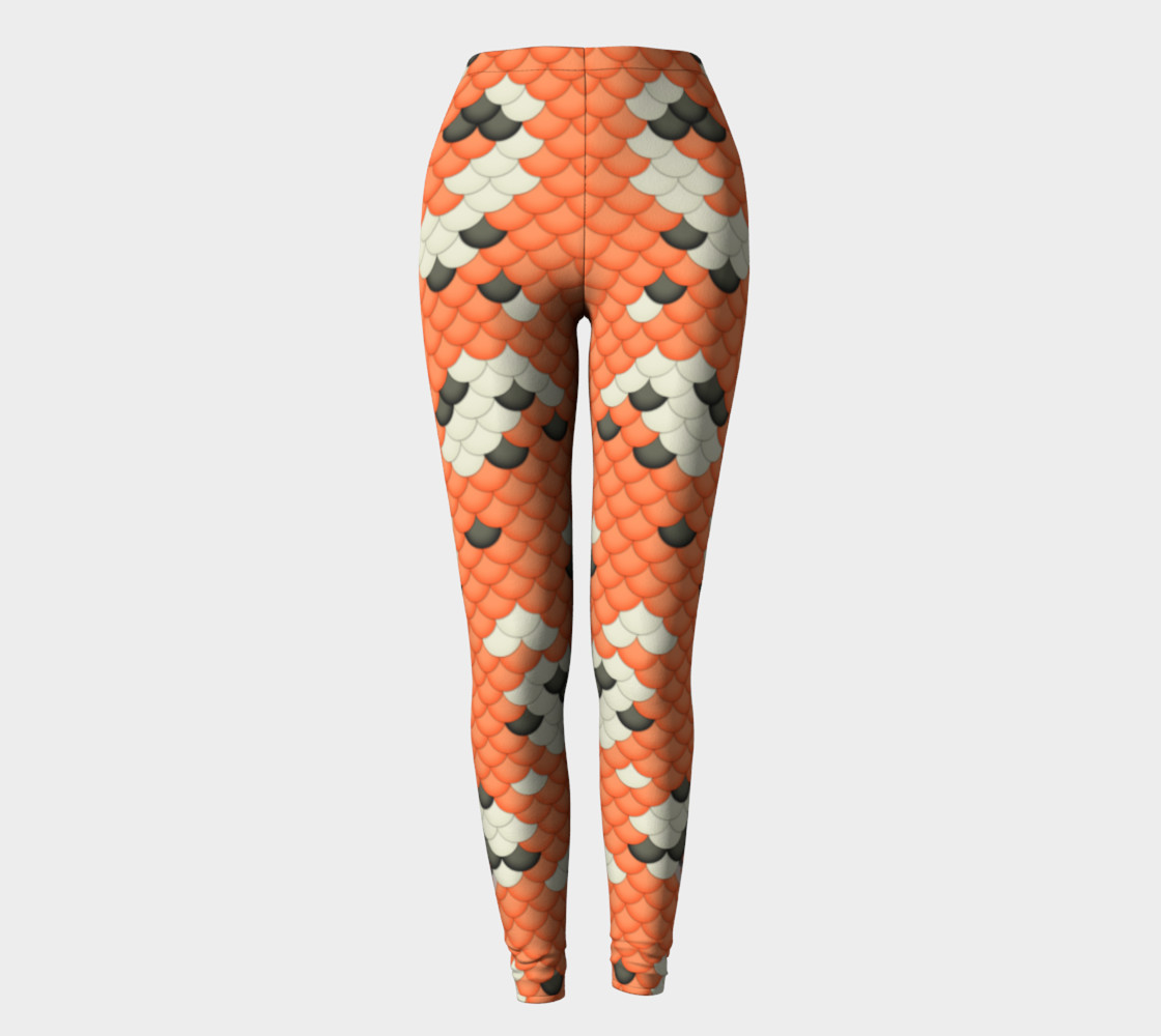 Koi Mermaid Leggings preview #2
