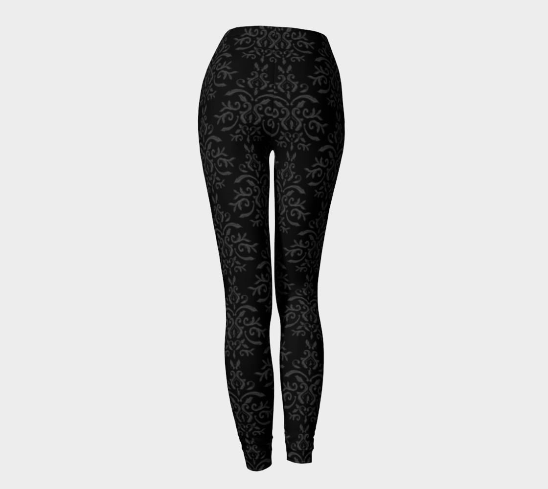 Black Damask French Goth preview #4