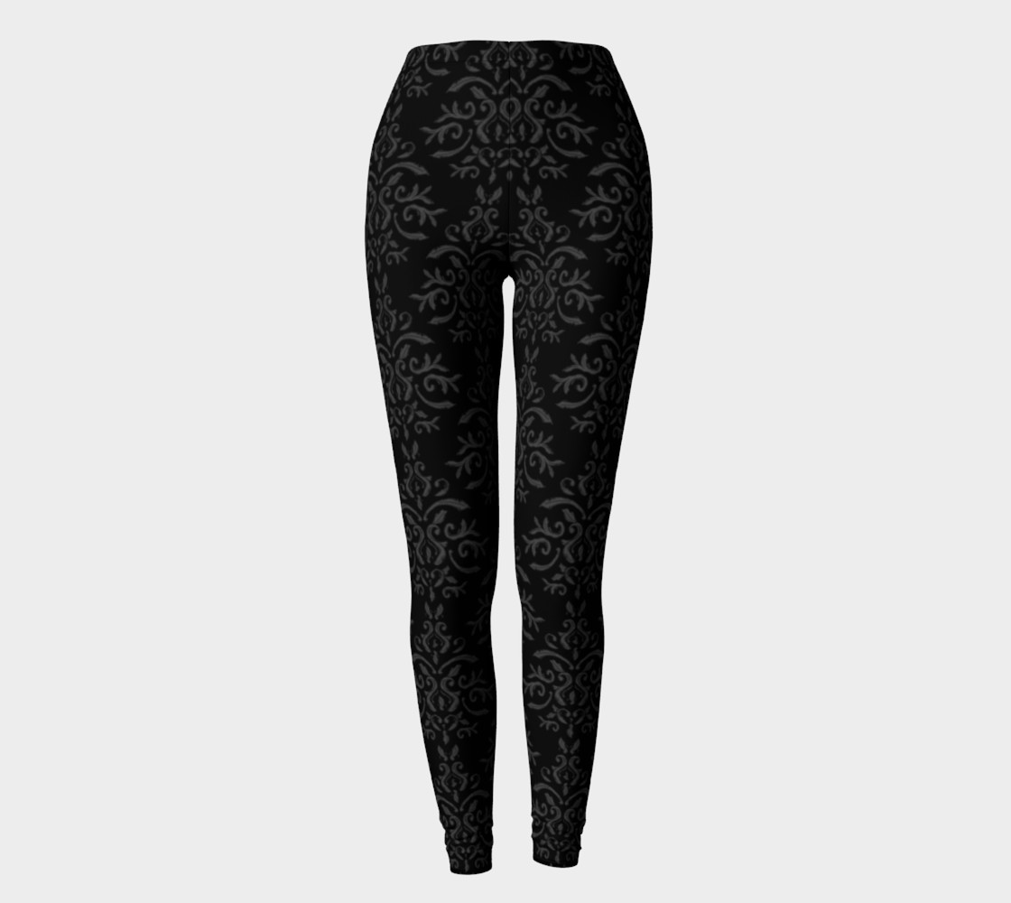 Black Damask French Goth preview #2