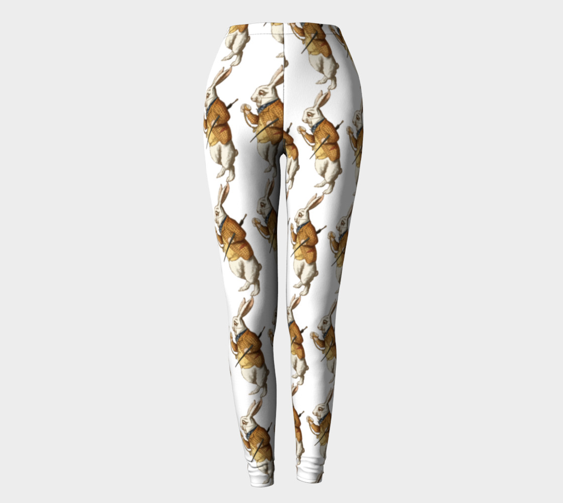 White Rabbit in Color from Alice Adventures in Wonderland Pattern preview #2