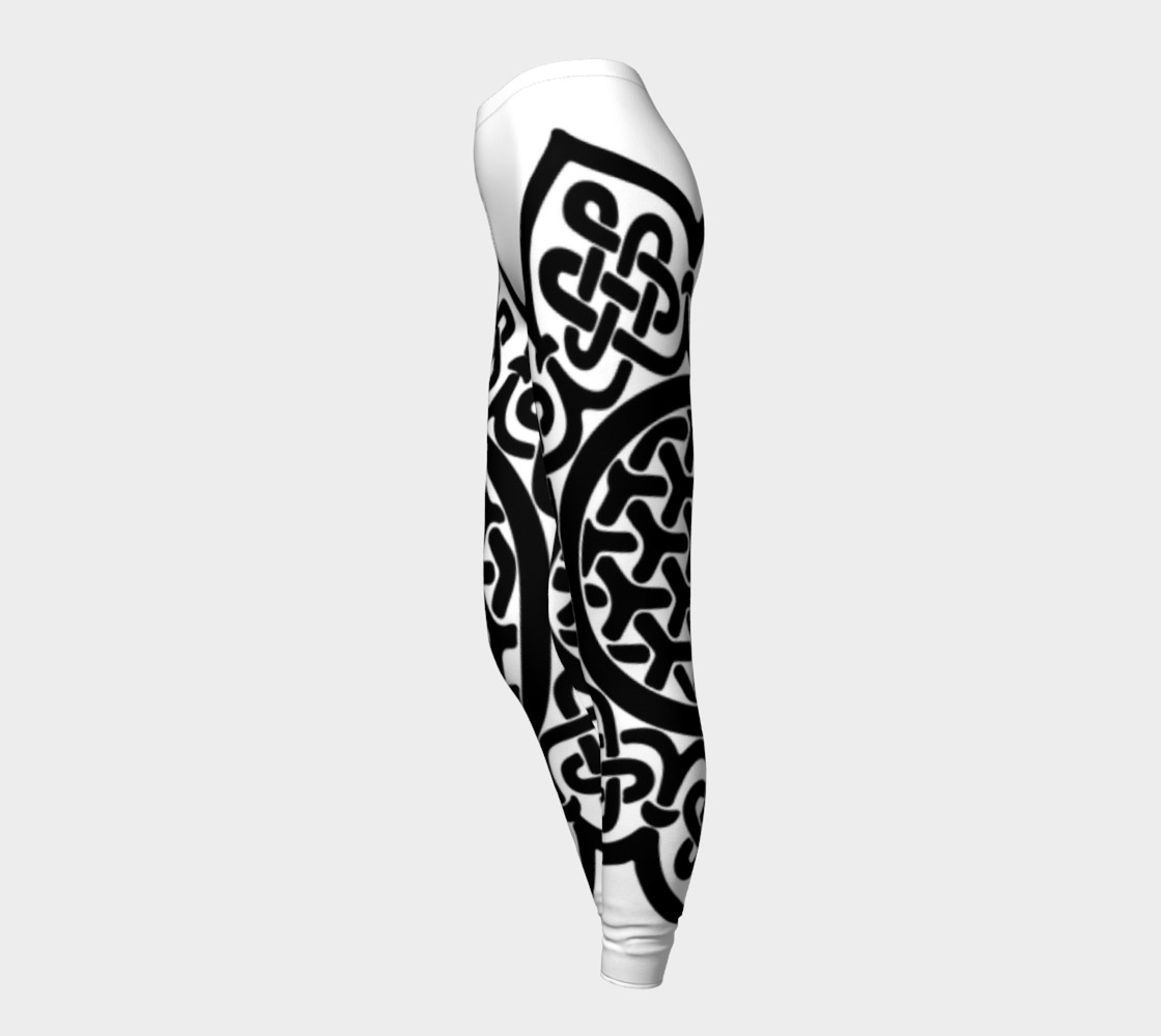 mandala black and white preview #3