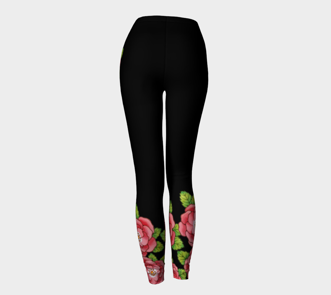 Aperçu de Alpen Rose border with placement motif #4