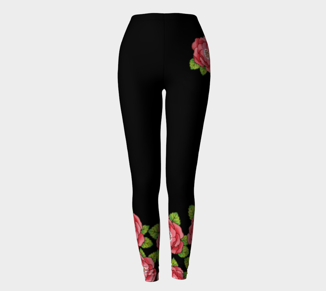 Aperçu de Alpen Rose border with placement motif #2