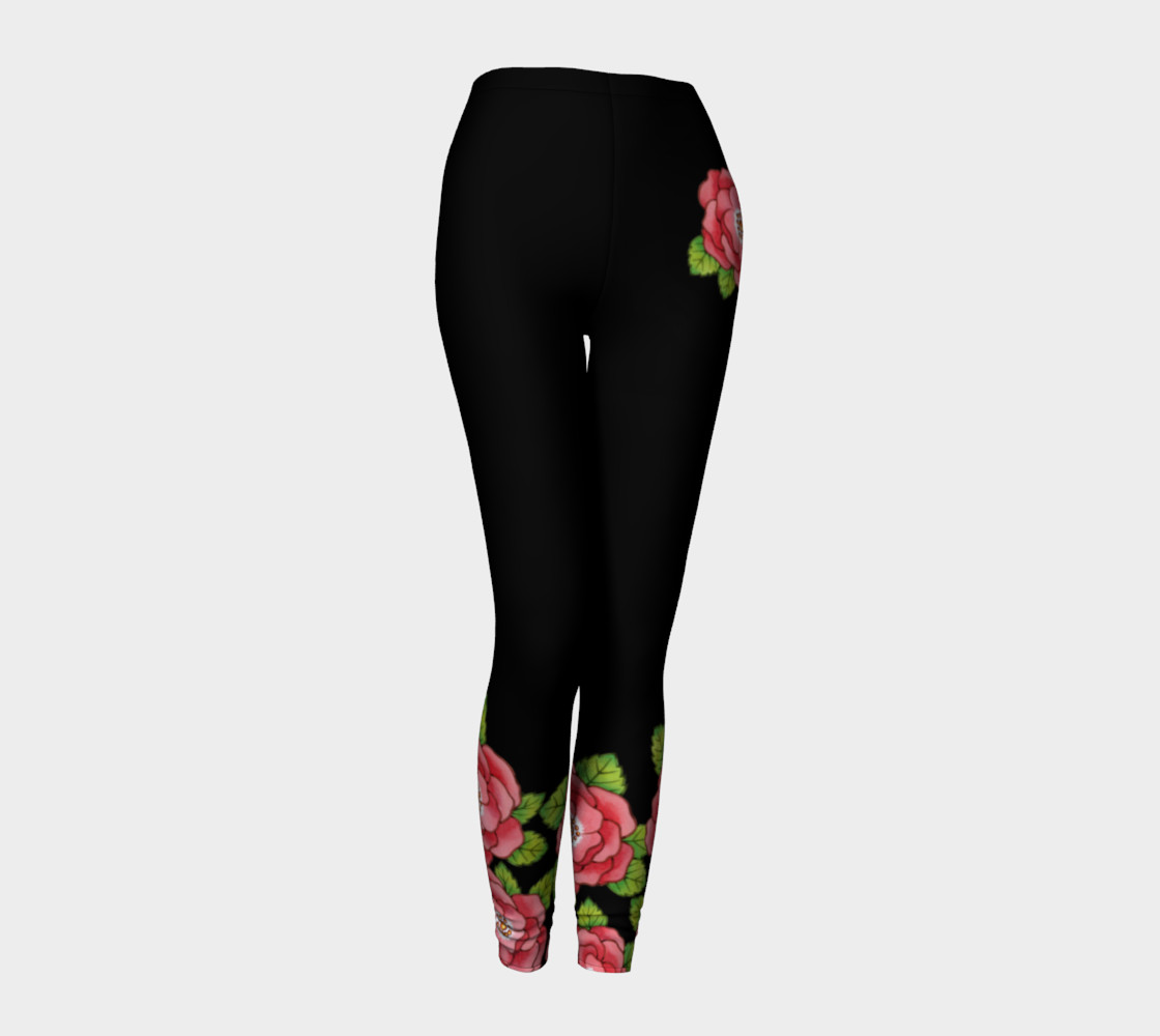 Aperçu de Alpen Rose border with placement motif #1