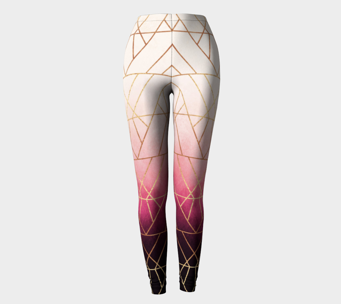 Pink Ombre Triangles preview #2