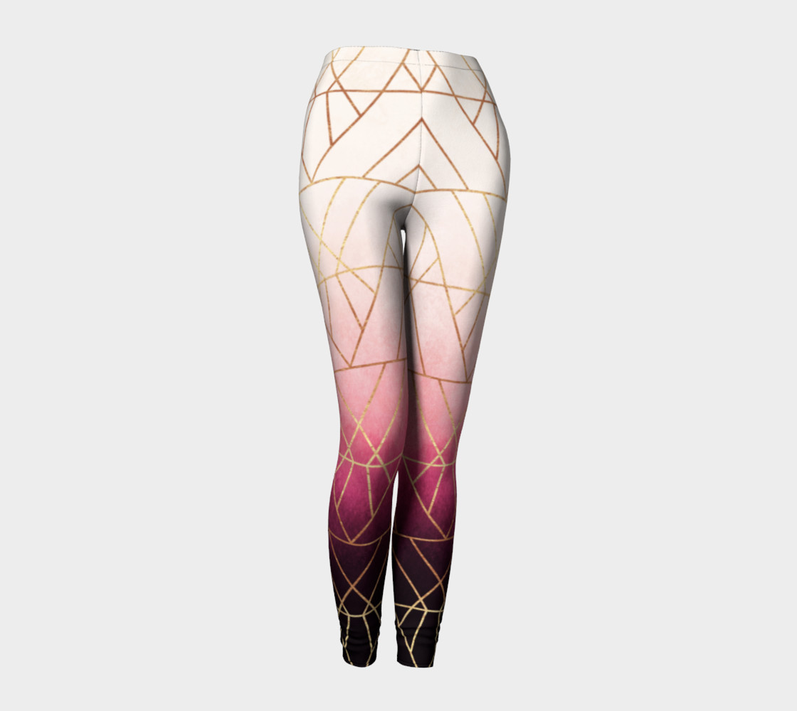 Pink Ombre Triangles preview #1