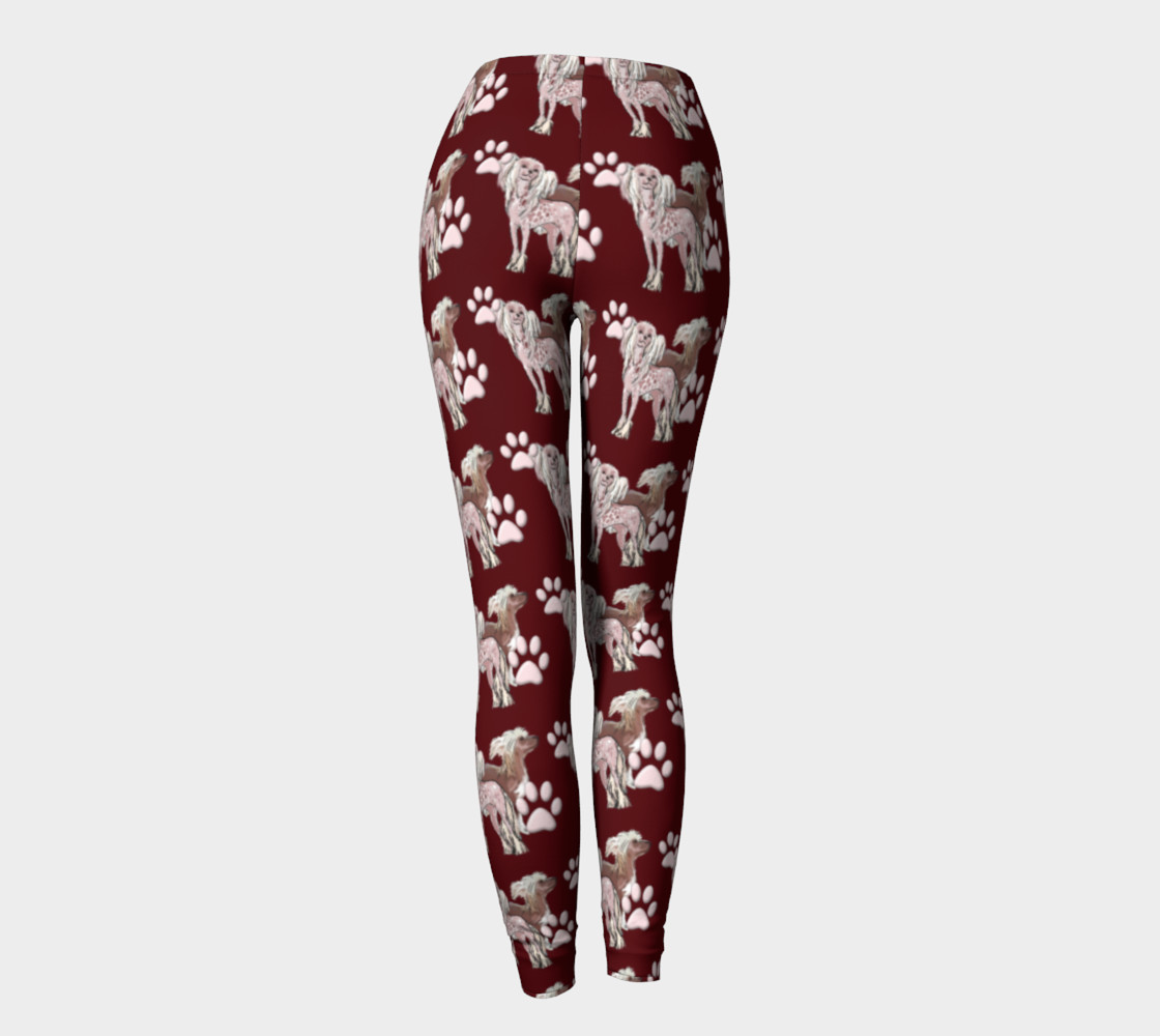 Chinese Crested dogs leggings thumbnail #5