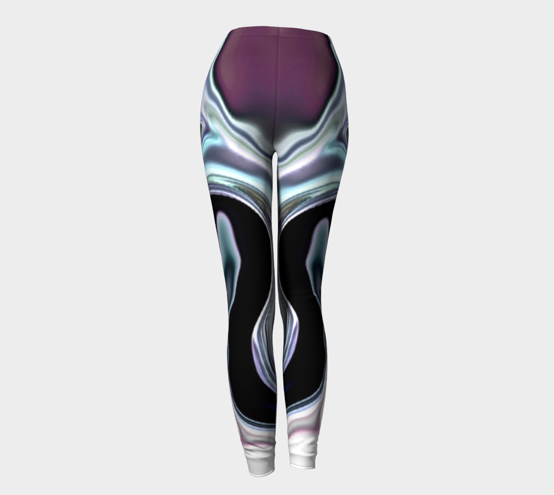 abalone abstract leggings preview #4