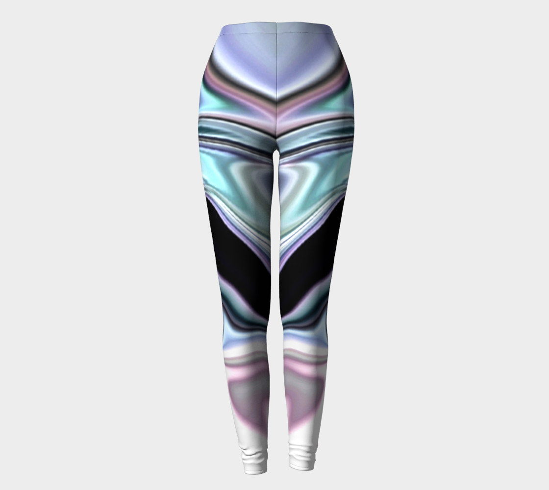 abalone abstract leggings preview #2