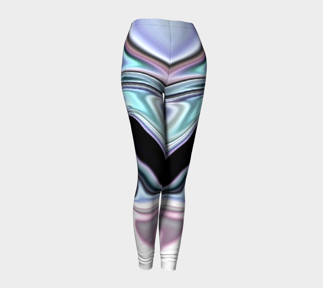 abalone abstract leggings preview #1