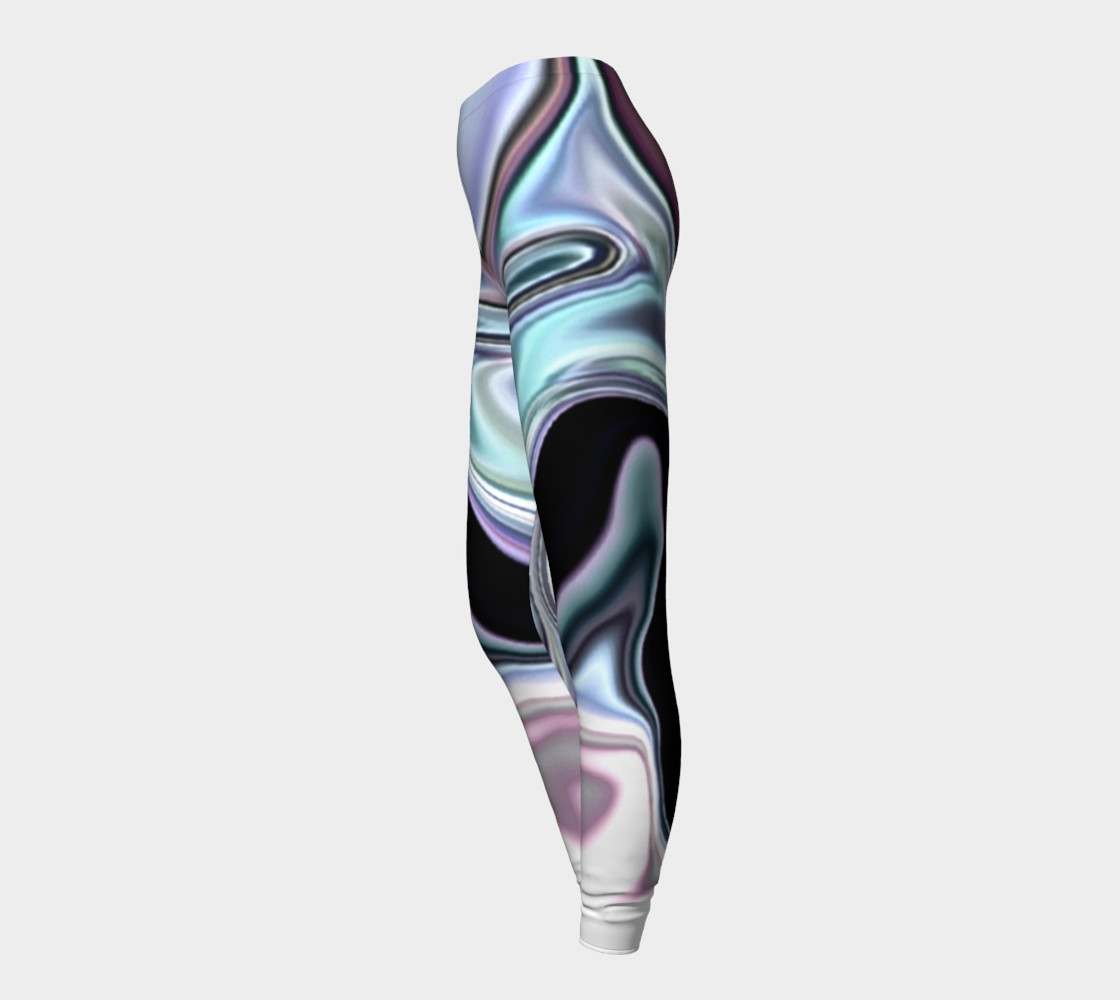 abalone abstract leggings preview #3