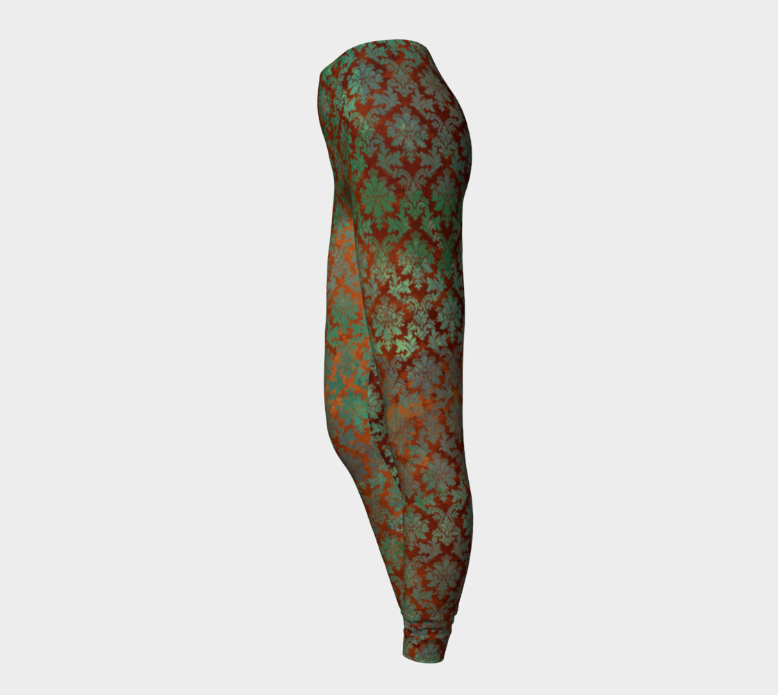 Patina Damask Leggings preview #3