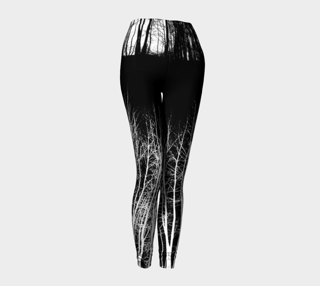 Midnight Forest Leggings 3D preview