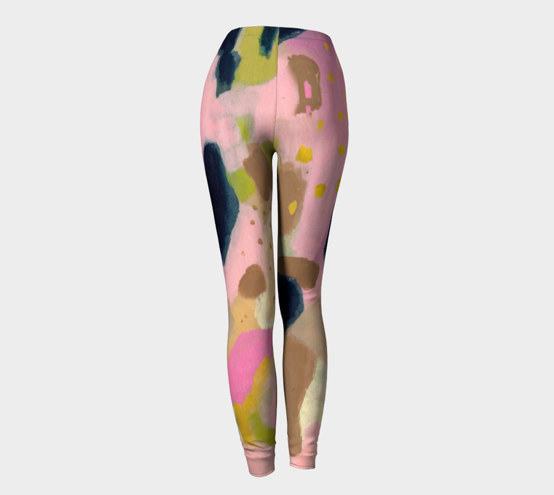 Mystery Floats Back Artists Leggings preview #4