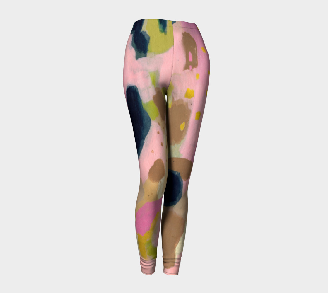 Mystery Floats Back Artists Leggings preview #1