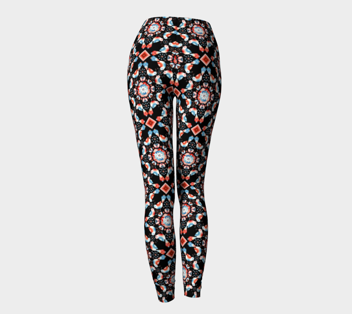 Folkloric Lovebirds Ankle Legging preview #4