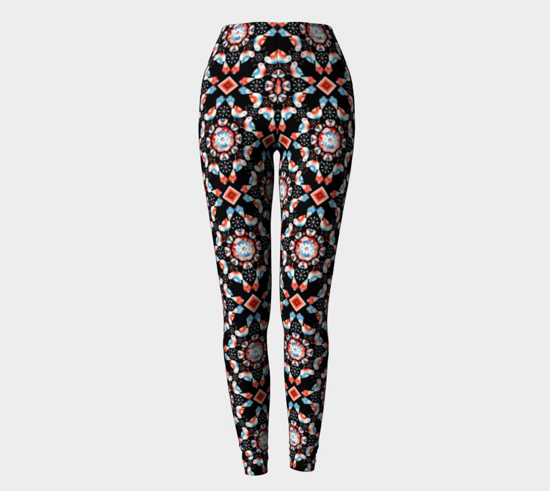 Folkloric Lovebirds Ankle Legging preview #2