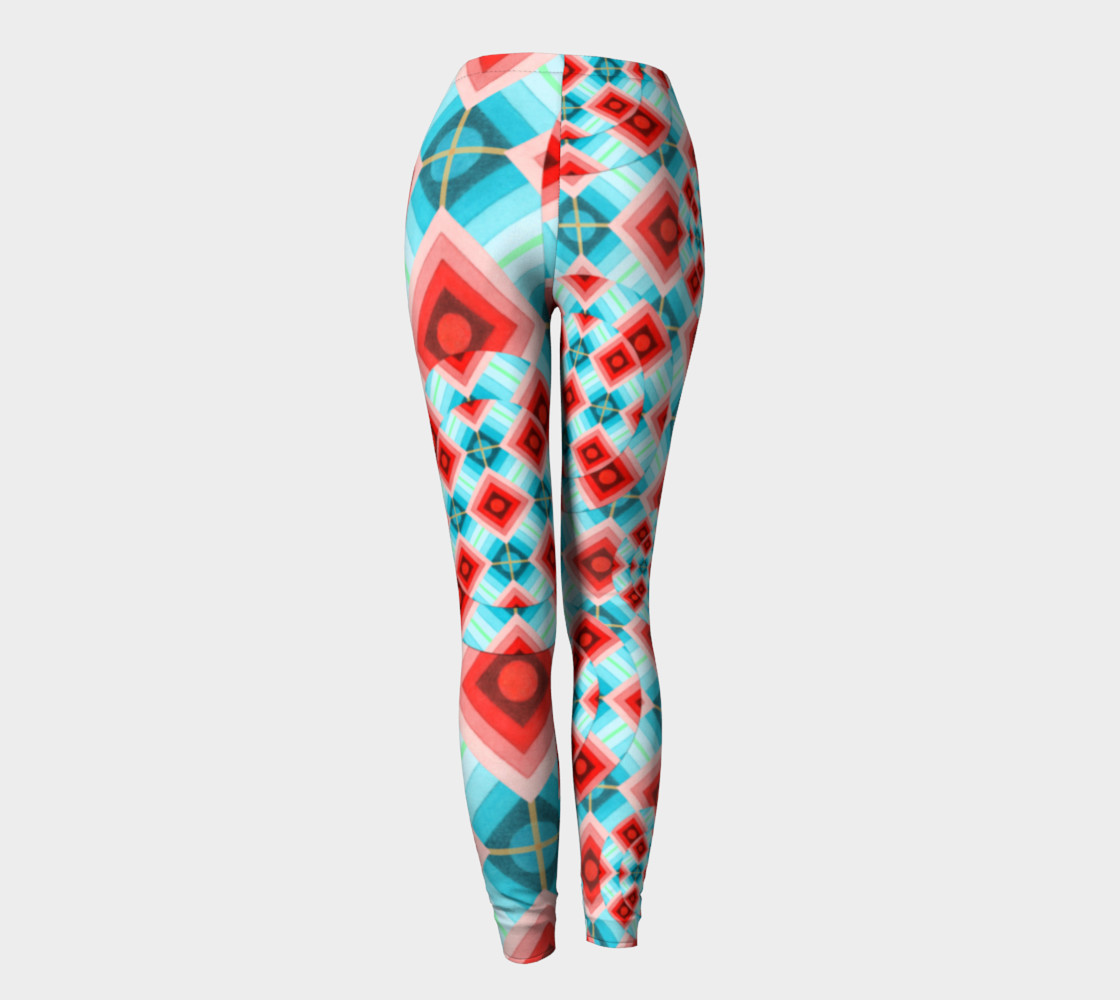 Aperçu de Groovy Groovy Argyle Ankle Leggings #4