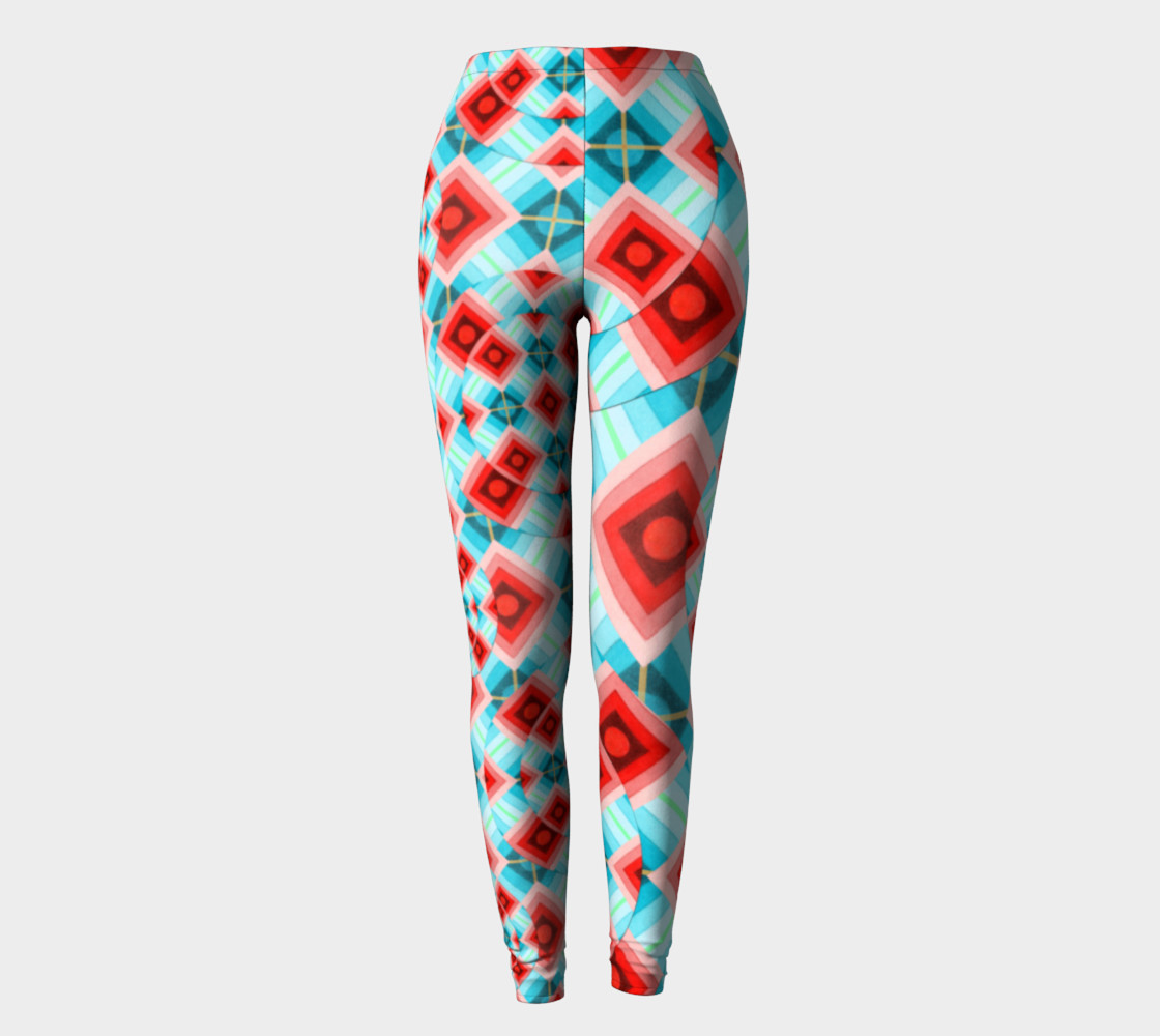 Aperçu de Groovy Groovy Argyle Ankle Leggings #2