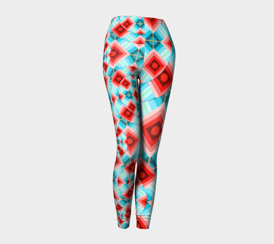 Aperçu de Groovy Groovy Argyle Ankle Leggings #1