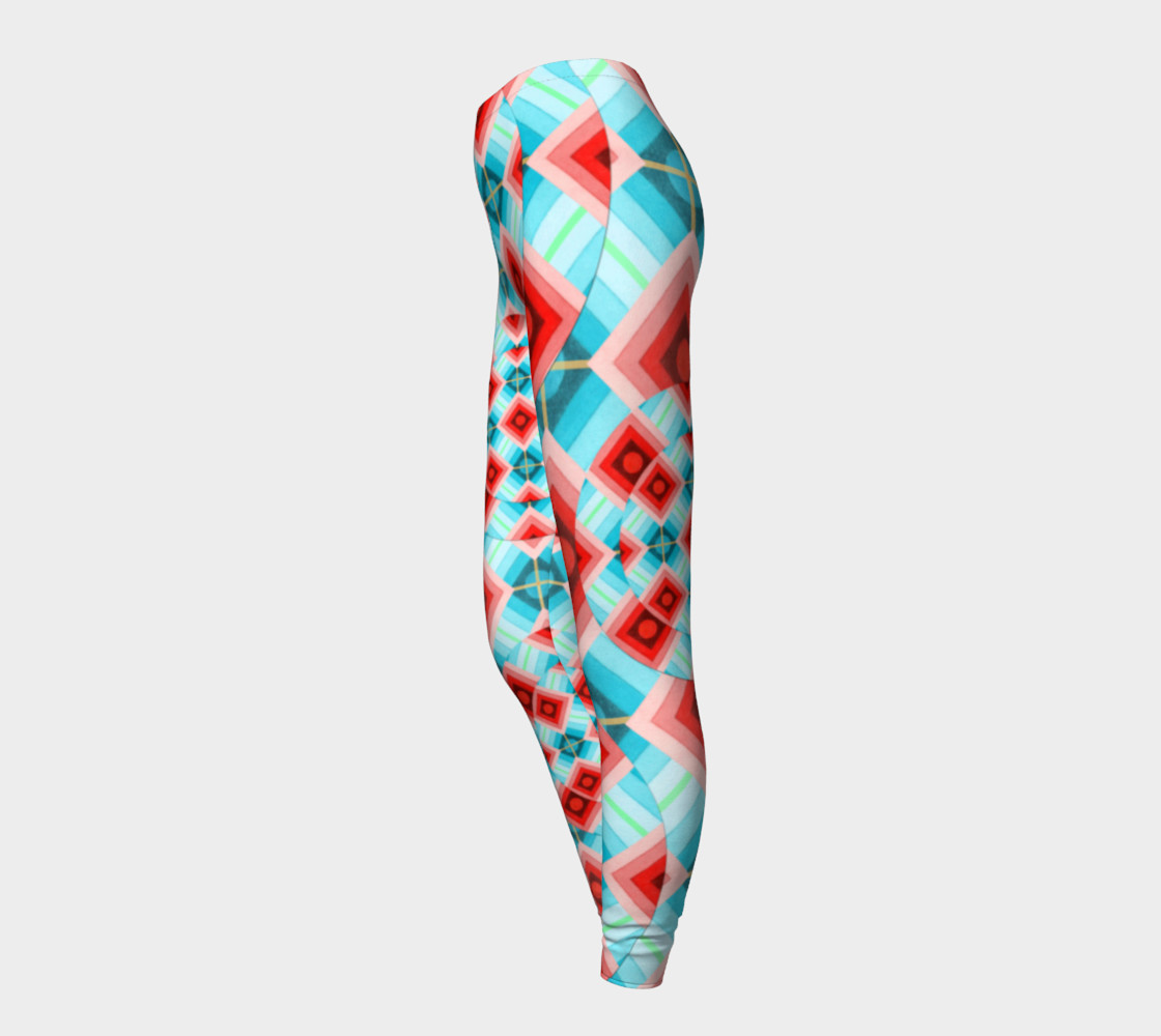 Aperçu de Groovy Groovy Argyle Ankle Leggings #3