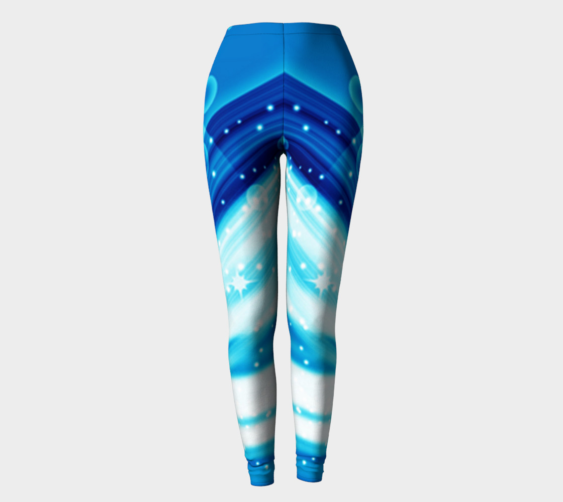 cool waves in blue preview #2