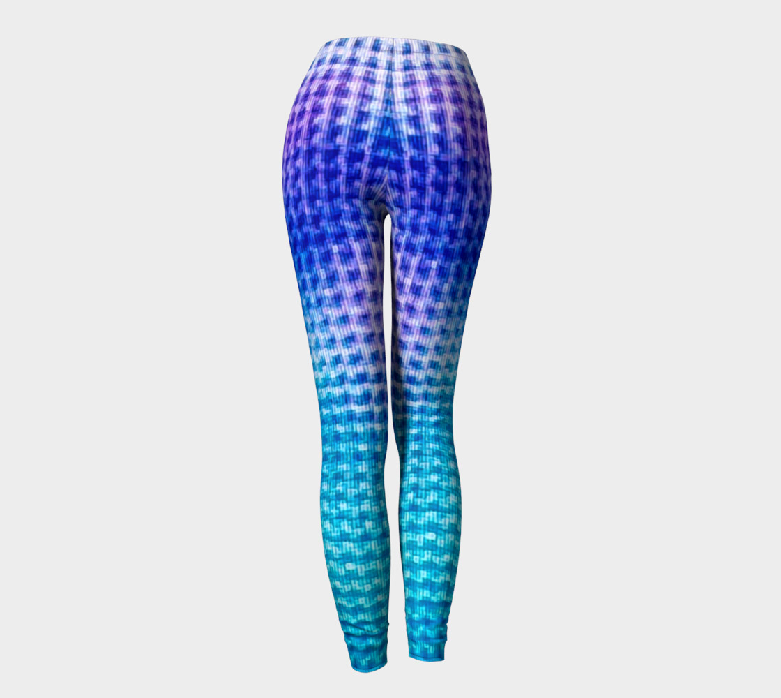 Digital Blur Leggings preview #4