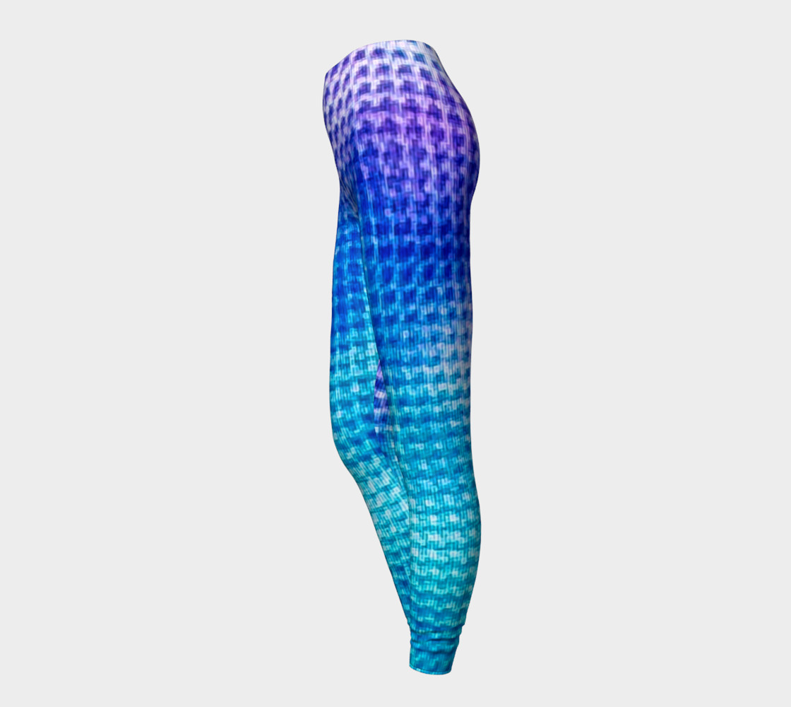 Digital Blur Leggings preview #3