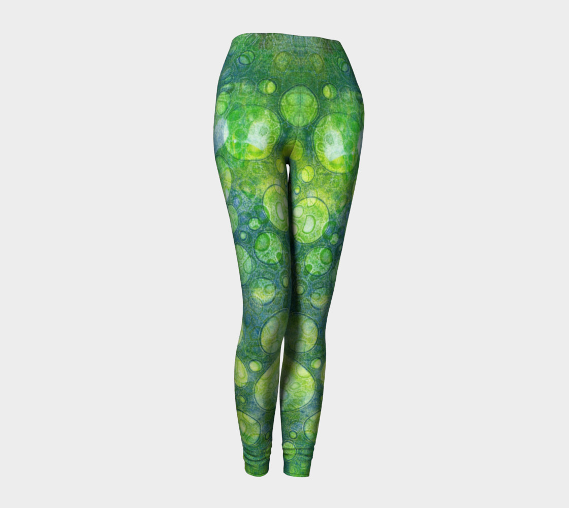 blue green bubbles preview #1