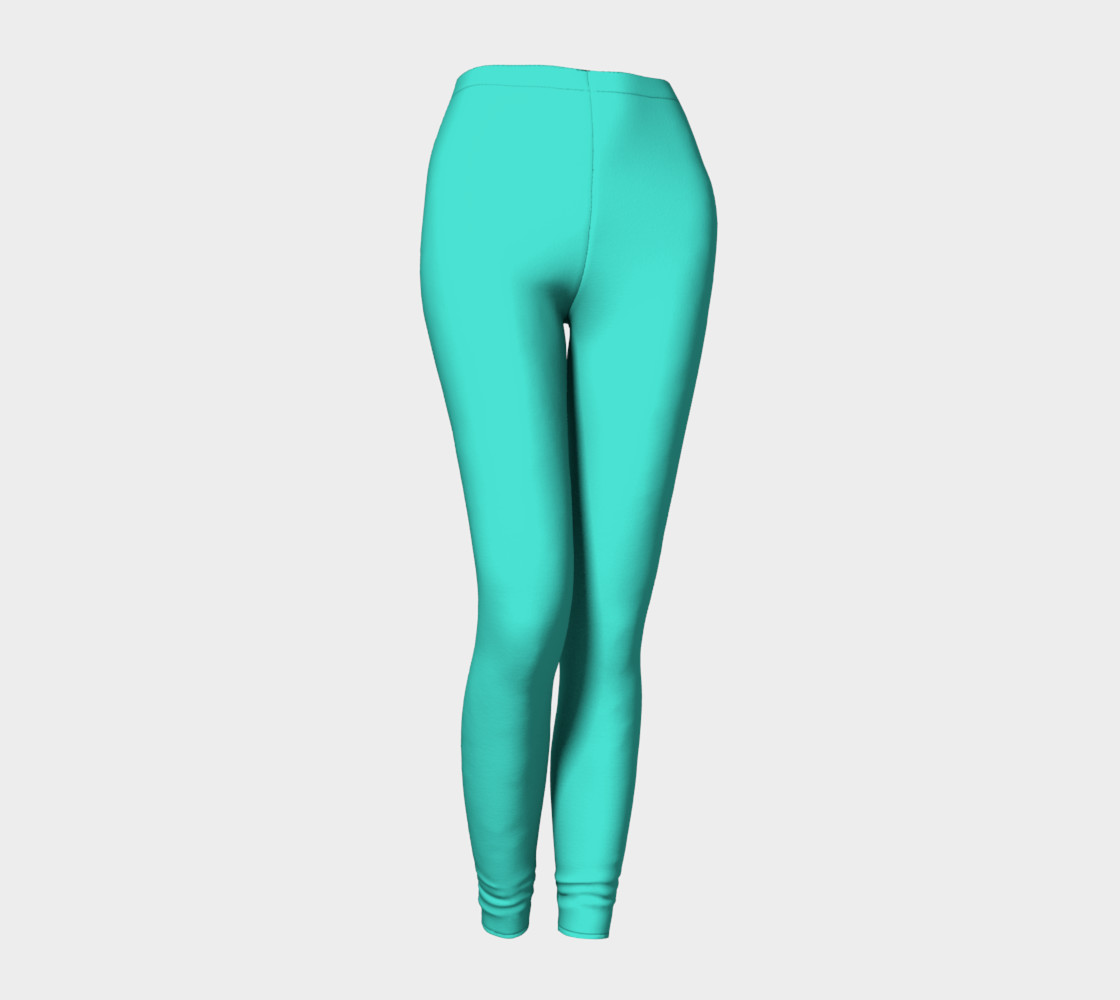 Turquoise and Caicos Leggings 3D preview