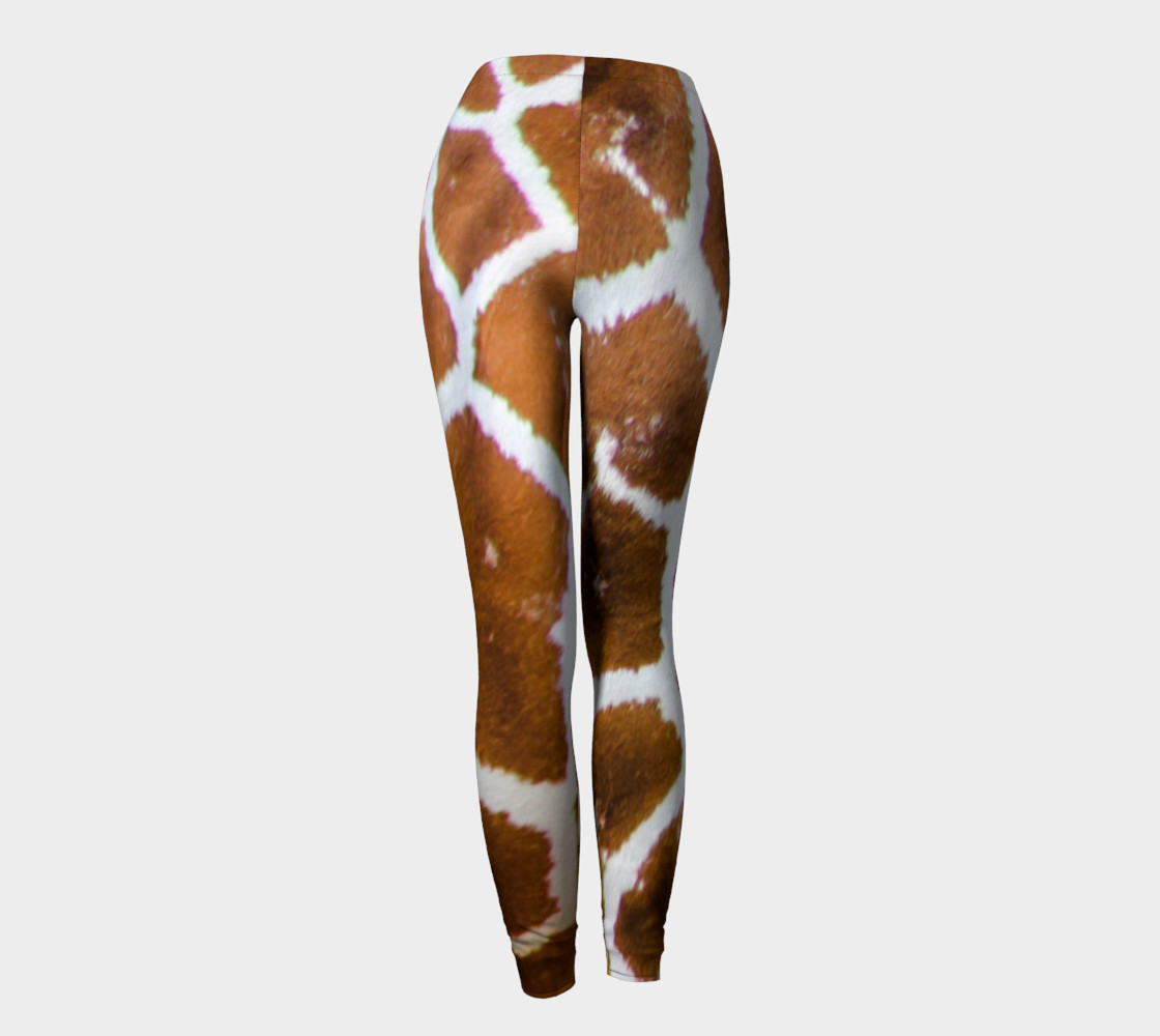 True Giraffe fur pattern leggings preview #4