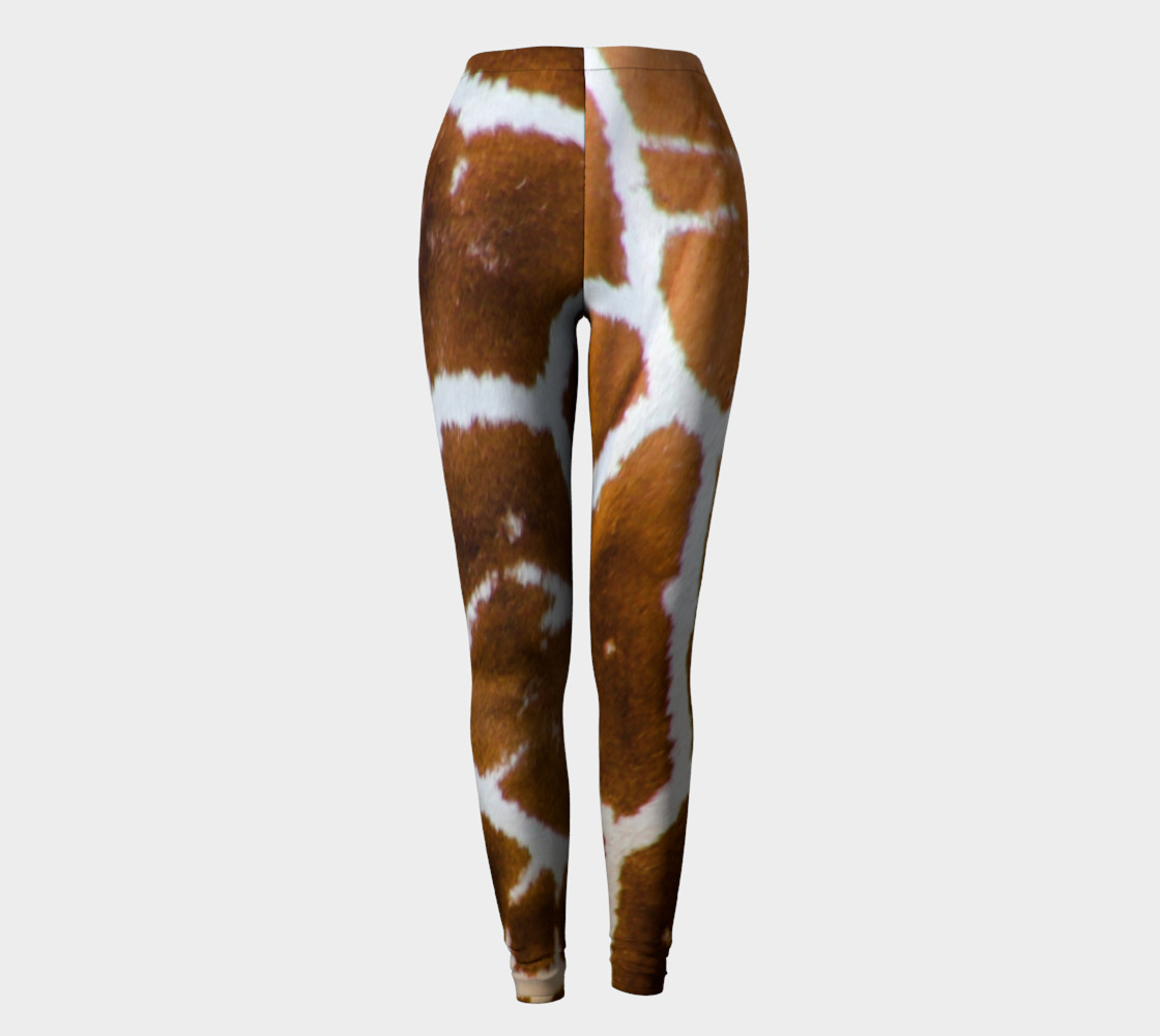 True Giraffe fur pattern leggings preview #2
