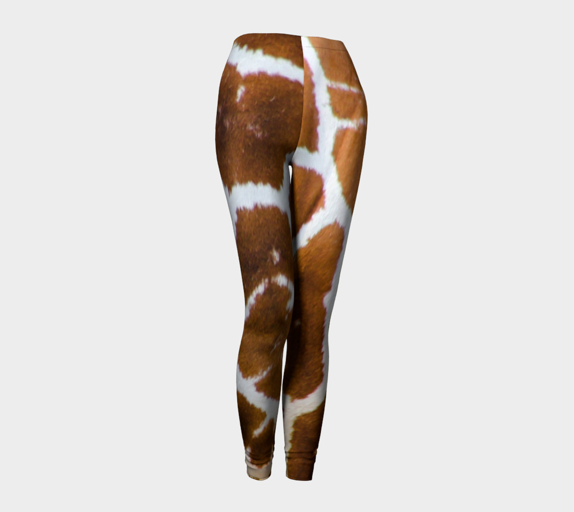 True Giraffe fur pattern leggings preview #1