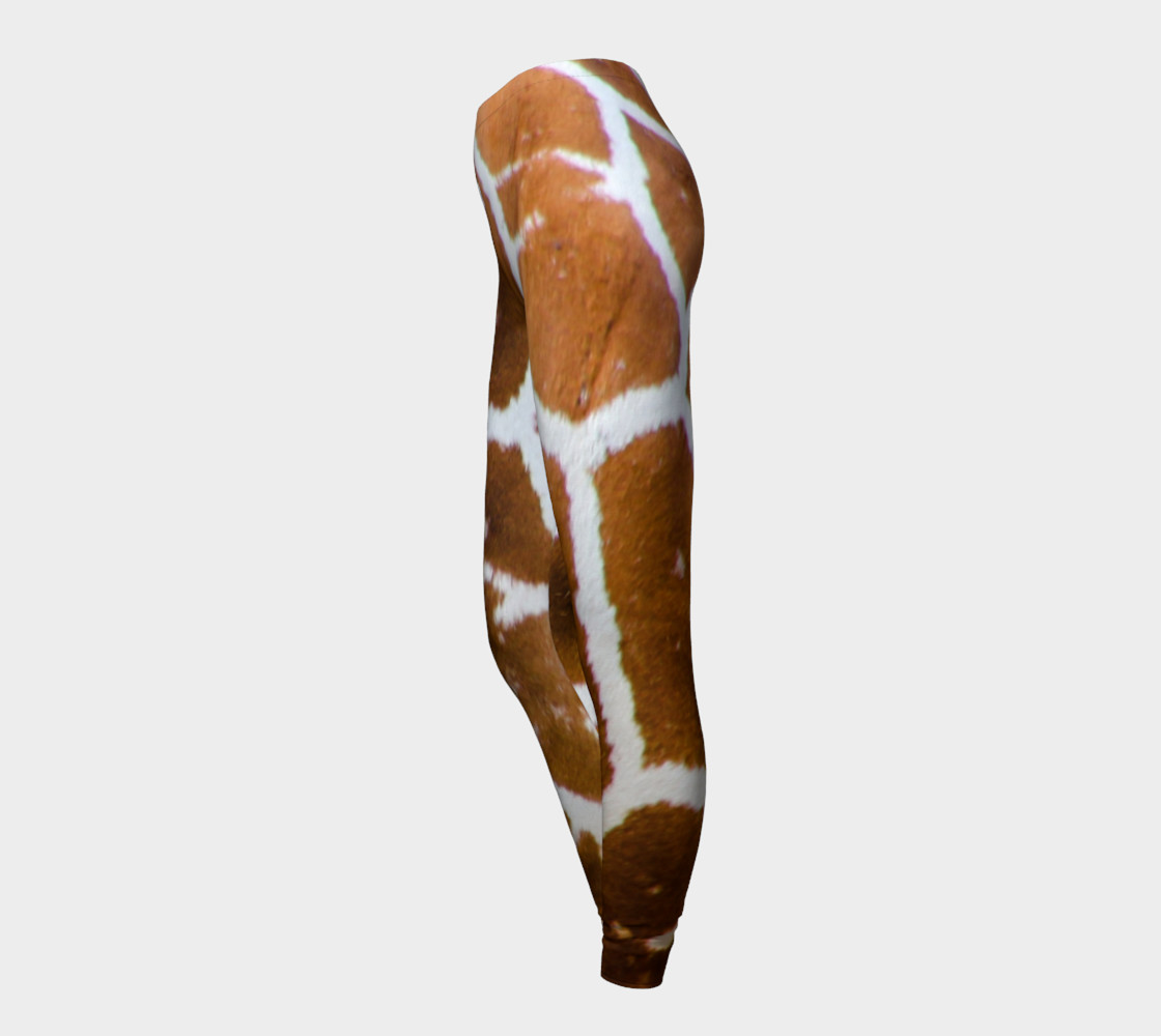 True Giraffe fur pattern leggings preview #3