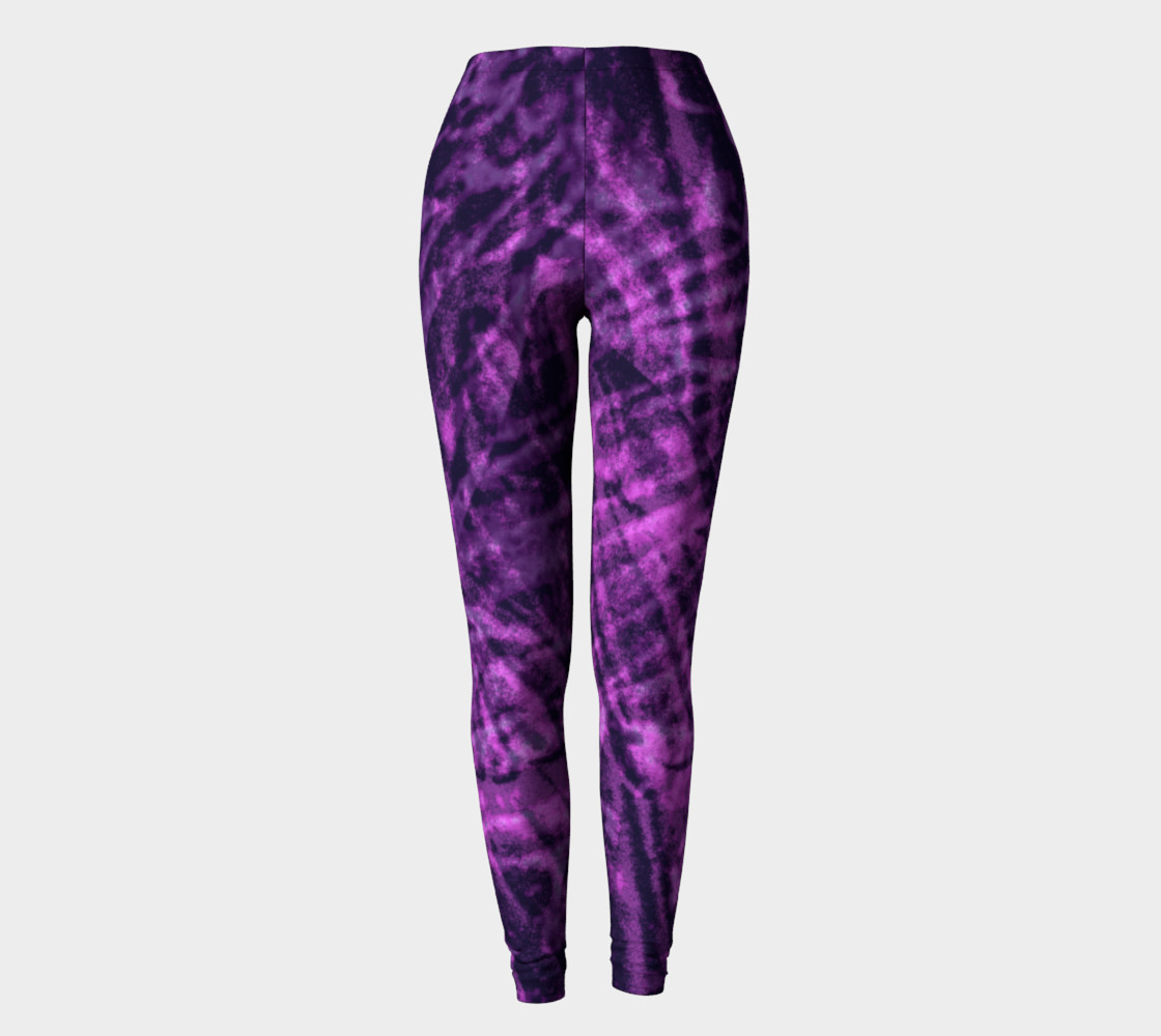 Abstract flight of the purple parrot preview #2
