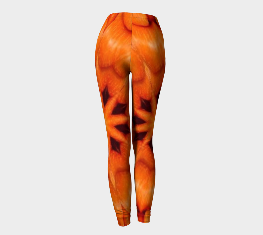 Aperçu de Fractal Carrot Leggings #4