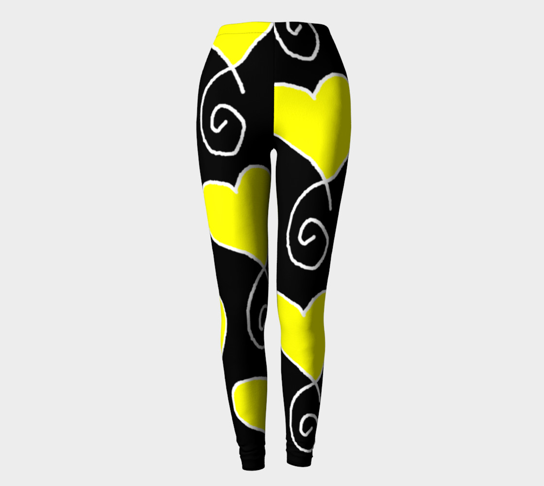 Bumblebee Love Leggings preview #2