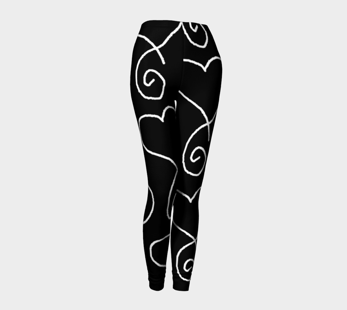 Outline Of Love Leggings preview #1