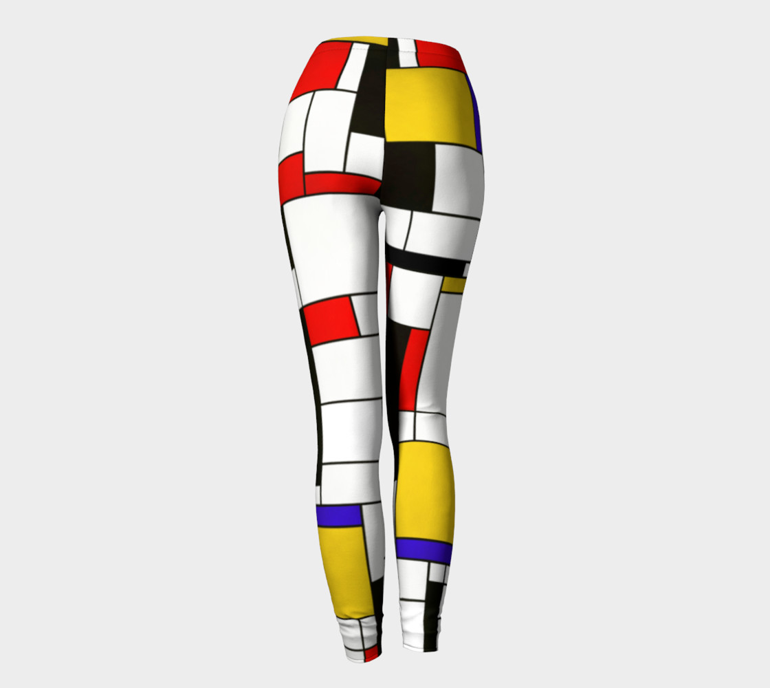 Mondrian Style Abstract Art preview #4