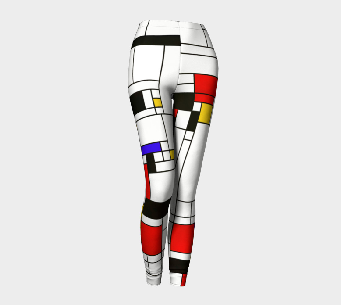 Mondrian Style Abstract Art preview #1