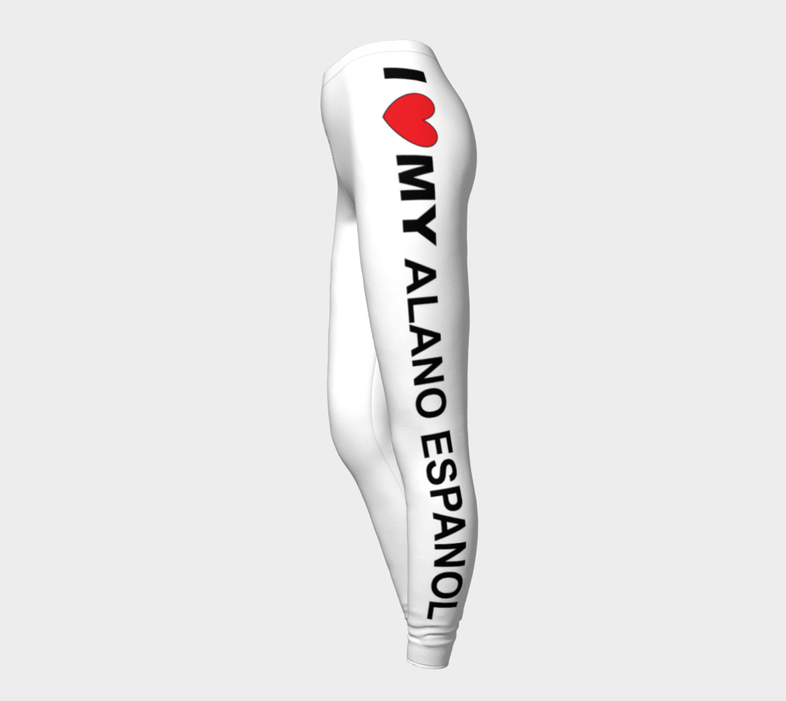 Alano Espanol Dog Love Leggings preview #3
